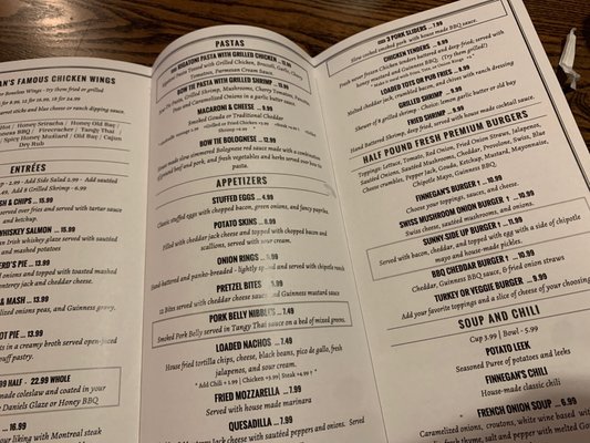 Menu photo 3 Finnegan's Grill & Irish Pub Ashburn, VA Menu photo 3 Finnegan's Grill & Irish Pub Ashburn, VA