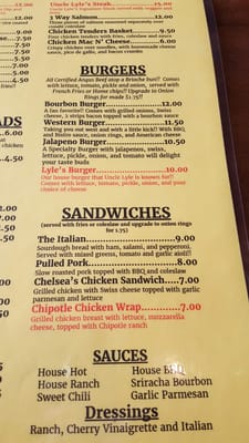 Menu photo 8 Uncle Lyle's Tavern and Grille Dundee, MI Menu photo 8 Uncle Lyle's Tavern and Grille Dundee, MI