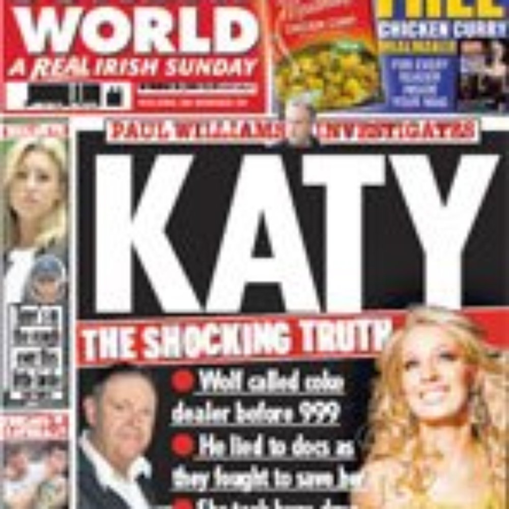 Sunday World - Courtesy of Sunday World website - Print Media Near Me - Terenure, D