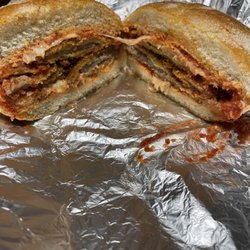 East Street Sandwiches - Lg. Veal with cheese.