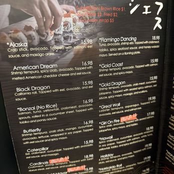 Sushi Boat - Menu - Sushi Bars Near Me - Saint Charles, Missouri Sushi Boat - Menu - Sushi Bars Near Me - Saint Charles, Missouri