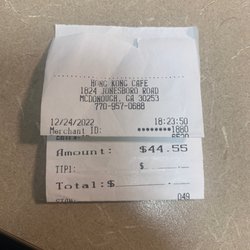 Hong Kong Cafe - Sooo,why would I spend 45.00, waste gas, for some free rice‍