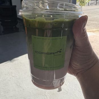 Corsa Coffee - Strawberry matcha latte - Coffee & Tea Near Me - Las Vegas, Nevada