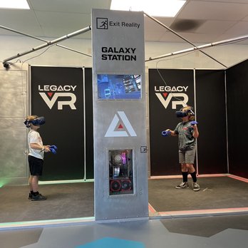 Lazer Legacy - 2 of the 4 VR pods. - Laser Tag Near Me - Yucaipa, California