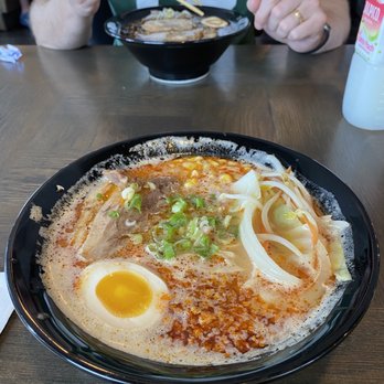 Ramen Ya - Black tonkotsu for my hubby, spicy miso for me - Ramen Near Me - Glen Burnie, Maryland Ramen Ya - Black tonkotsu for my hubby, spicy miso for me - Ramen Near Me - Glen Burnie, Maryland