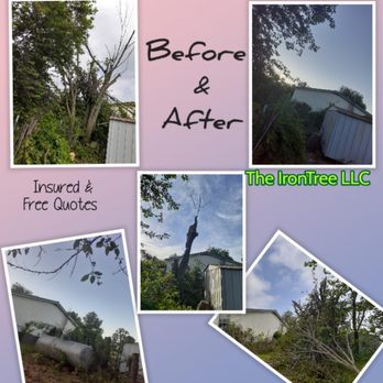 The IronTree - Before and after - Metal Fabricators Near Me The IronTree - Before and after - Metal Fabricators Near Me