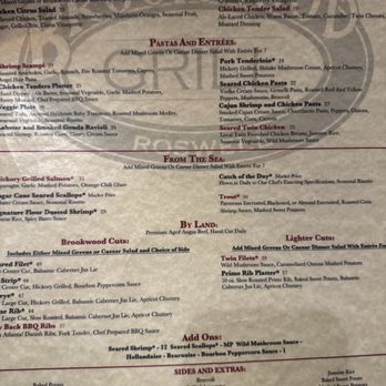 Brookwood Grill - menu - American Near Me - Roswell, Georgia