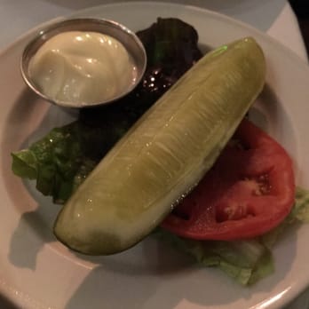 Old Ebbitt Grill - After 15 minutes this is what I received for my sad plain burger and bun. - Bars Near Me - Washington, DC, District of Columbia