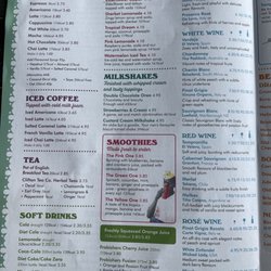 Tappeto Lounge - Drinks menu as of Aug 5, 2024