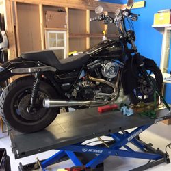 Texas Performance Motorcycles - This is a 1988 FXRP that received some performance work done to the suspension and engine