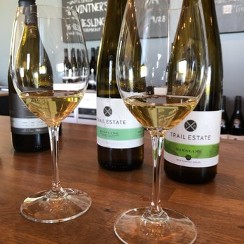 Trail Estate Winery - three glasses of white wine - Wineries Near Me - Hillier, Ontario Trail Estate Winery - three glasses of white wine - Wineries Near Me - Hillier, Ontario