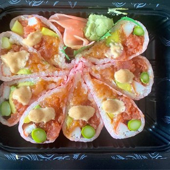 Mike's Sushi & Sake Bar - Pink lady roll - Sushi Bars Near Me - Palm Harbor, Florida