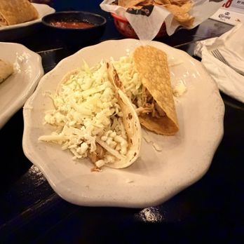 Cinco de Mayo - Here's a good look at a couple of my tacos. They really treat you to a sizable taco here on Tuesdays! - Mexican Near Me - Jacksonville, Florida