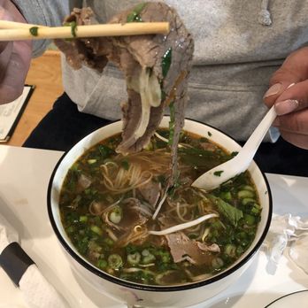 Viet Kitchen & Tea House - Pho Beef Combo, plenty of meat, soup is so yummy - Vietnamese Near Me - Sterling, Virginia Viet Kitchen & Tea House - Pho Beef Combo, plenty of meat, soup is so yummy - Vietnamese Near Me - Sterling, Virginia