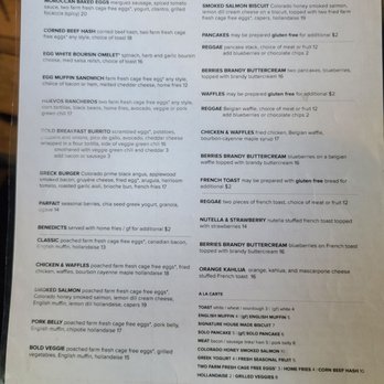 Bold Restaurant and Bar - Breakfast Menu - Mediterranean Near Me - Breckenridge, Colorado