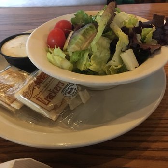Mig's Pizza Castle - This is an example of a good side salad like at Cracker Barrel. - Pizza Near Me - Saluda, South Carolina