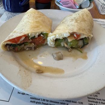 Mayberry Diner - Egg white veggie wrap. - Diners Near Me - Toledo, Ohio
