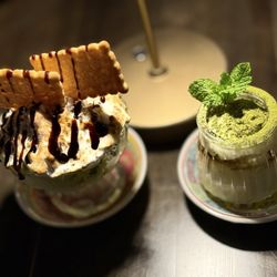 Bigsuda - Marshmallow brûlée sundae and bitter orange tiramisu