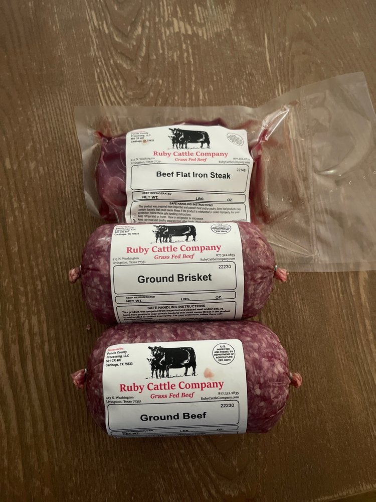 RUBY CATTLE COMPANY MARKET 413 N Washington Ave, Livingston, Texas