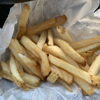 Hunky's - Fries a little mushy and oily w/no salt. - Burgers Near Me - Dallas, Texas