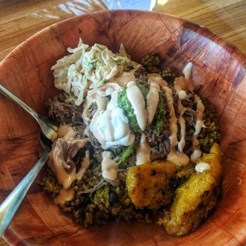 The Tiny Turtle - Sofrito bowl with pork - Caribbean Near Me - Cocoa Beach, Florida The Tiny Turtle - Sofrito bowl with pork - Caribbean Near Me - Cocoa Beach, Florida