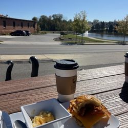 Spruced Goose Station - Breakfast with a view