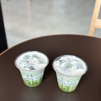 Junia Café - Matcha grey - Coffee & Tea Near Me - Gardena, California Junia Café - Matcha grey - Coffee & Tea Near Me - Gardena, California
