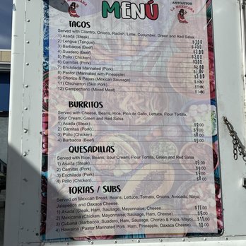 Antojitos La Mexicana - Food Trucks Near Me - Annapolis, Maryland