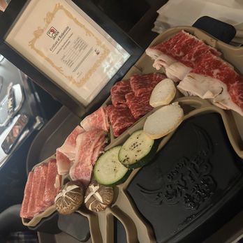Chubby Cattle - Wagyu plate - Barbeque Near Me - Rosemead, California