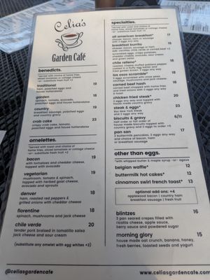 Menu photo 2 Celia's Garden Café Los Osos, CA Menu photo 2 Celia's Garden Café Los Osos, CA