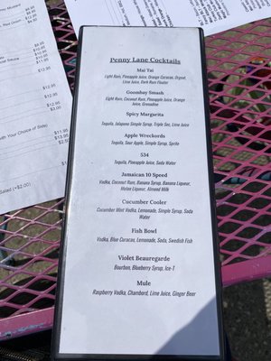 Menu photo 2 Penny Lane Clarence, NY