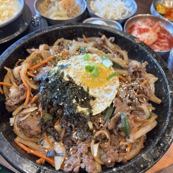 Shin’s Tofu - 2. Hot Stone Beef Bulgogi Dupbap Bowl - Korean Near Me - San Jose, California Shin’s Tofu - 2. Hot Stone Beef Bulgogi Dupbap Bowl - Korean Near Me - San Jose, California