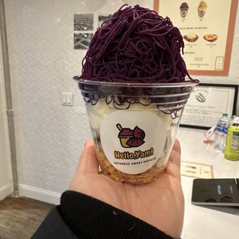 Hello Yam! - Purple Parfait - Desserts Near Me - New York, New York Hello Yam! - Purple Parfait - Desserts Near Me - New York, New York