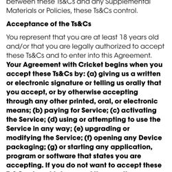 Cricket Wireless Authorized Retailer - Sells phones to minors without consent