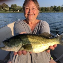 Ben's Bait Shop - Bass caught with the worms suggested by Bens Bait Shop
