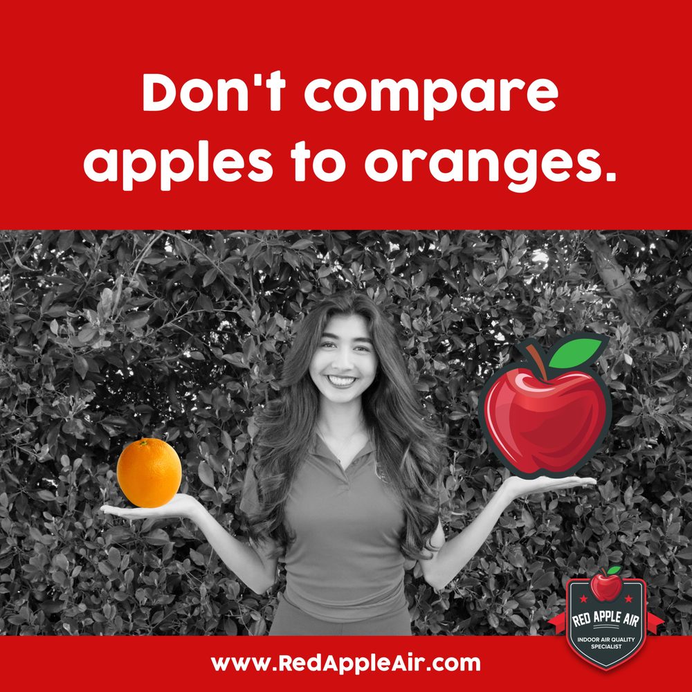 Slide of Red Apple Air