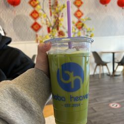 Boba Heaven - Rau Má Đậu Xanh/ Pennywort Mung Bean (Large)