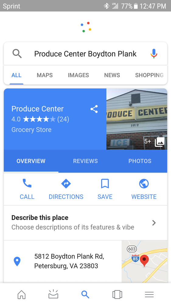 Produce Center Logo