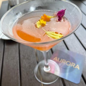 Aurora At The Celeste - Luna - Goddess of the Moon cocktail - American Near Me - Orlando, Florida