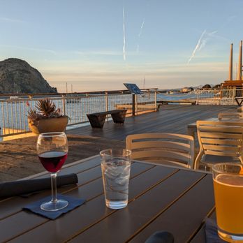 The Dutchie - Nice outdoor deck with only 2 tables. - Seafood Near Me - Morro Bay, California