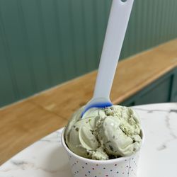 Scoop House and Bakery - Pacino Pistachio- had to try their new dairy free flavor and it was delicious!!!
