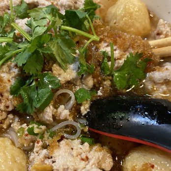 Thai Ghang Waan - Tom Yum Noodle Soup- one of my soup, it is Thai version of Pho which extra kick - Thai Near Me - Springfield, Virginia Thai Ghang Waan - Tom Yum Noodle Soup- one of my soup, it is Thai version of Pho which extra kick - Thai Near Me - Springfield, Virginia