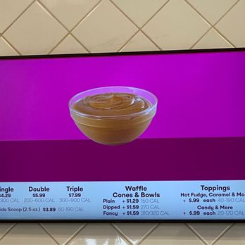 Baskin-Robbins - Menu - Ice Cream & Frozen Yogurt Near Me - Northridge, California