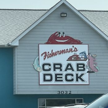 Fisherman's Crab Deck - Crab Deck Sign - Seafood Near Me - Grasonville, Maryland