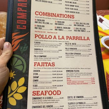 Los Compadres Mexican Grill - Menu page 2 - Mexican Near Me - West  Hattiesburg, Mississippi