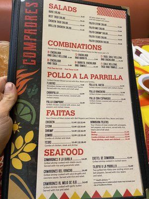 Menu photo 3 Los Compadres Mexican Grill West  Hattiesburg, MS