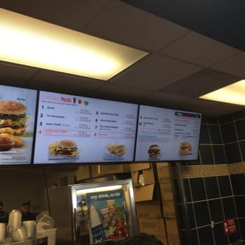 McDonald's - menus on the wall of the restaurant - Fast Food Near Me - Myrtle Beach, South Carolina McDonald's - menus on the wall of the restaurant - Fast Food Near Me - Myrtle Beach, South Carolina