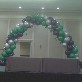 Balloons All Over - Jumbo spiral arch - Balloon Services Near Me - Hudson, Massachusetts