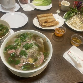 PT Eatery - Egg rolls, XL Combo Pho w garnish veggies - Vietnamese Near Me - San Diego, California PT Eatery - Egg rolls, XL Combo Pho w garnish veggies - Vietnamese Near Me - San Diego, California