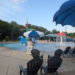 Water play area
